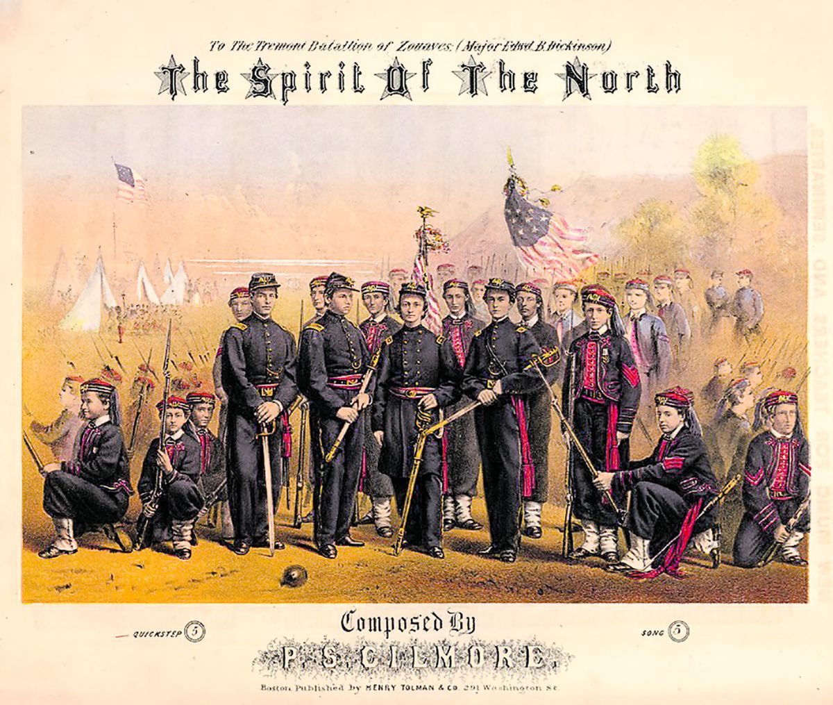 Winter Camp: 37th Massachusetts — lead photograph from the original article