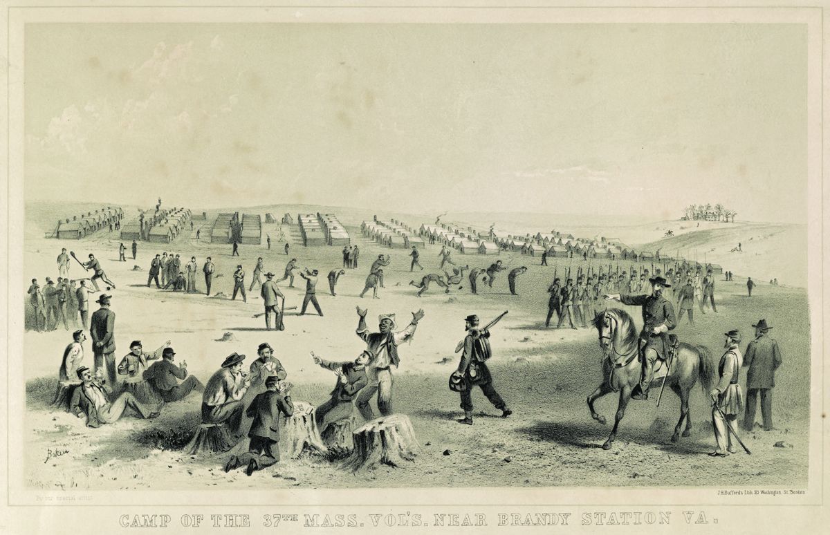 Winter Camp: 37th Massachusetts — photograph 2 from the original article