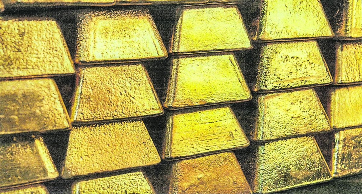 The gold bars that journeyed through Pennsylvania in June 1863, are still missing. They might have looked similar to these gold bars. If you find them, you are required to return them to