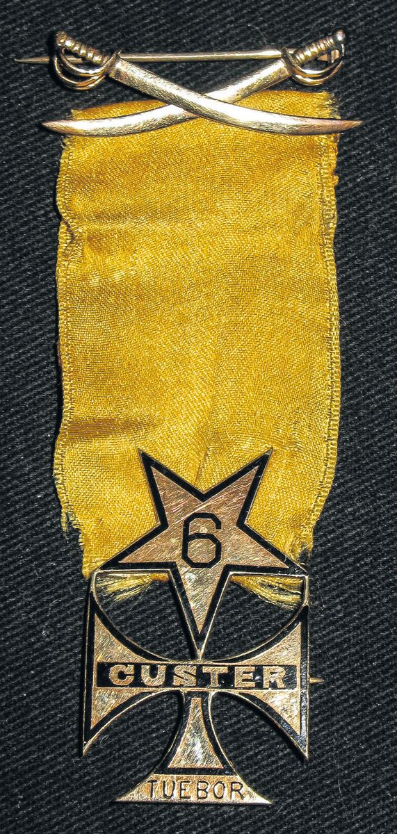 Scarce George Custer Related ID Pin — photograph 6 from the original article