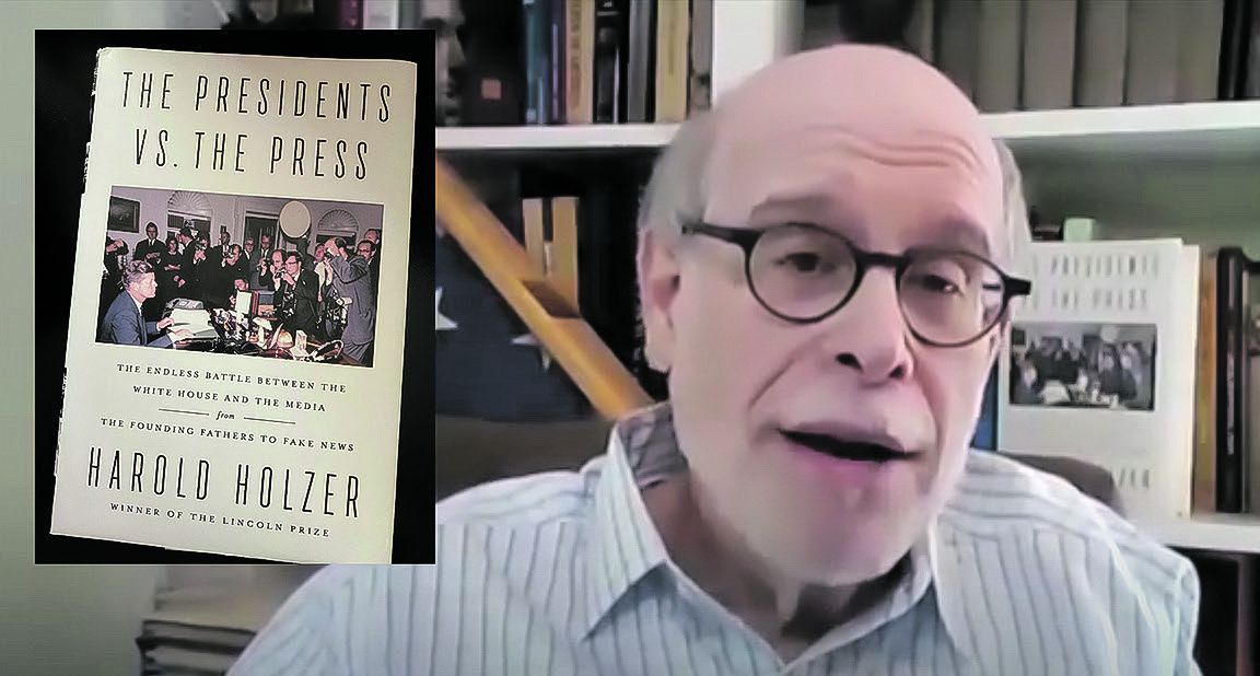 Harold Holzer is just one of the many guests featured recently on ECW’s YouTube page.