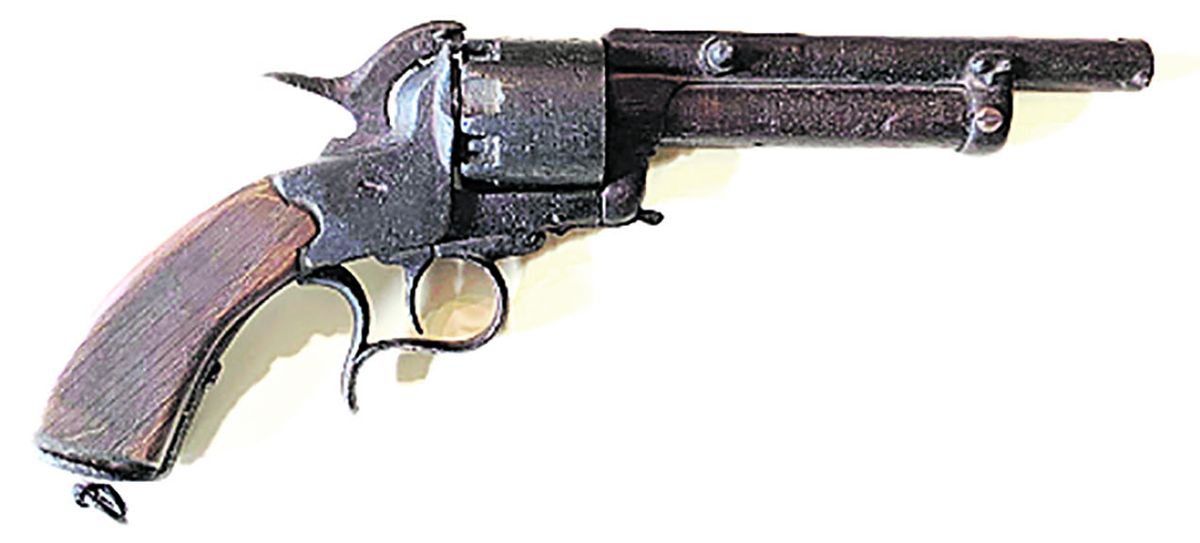 LeMat Revolver — lead photograph from the original article
