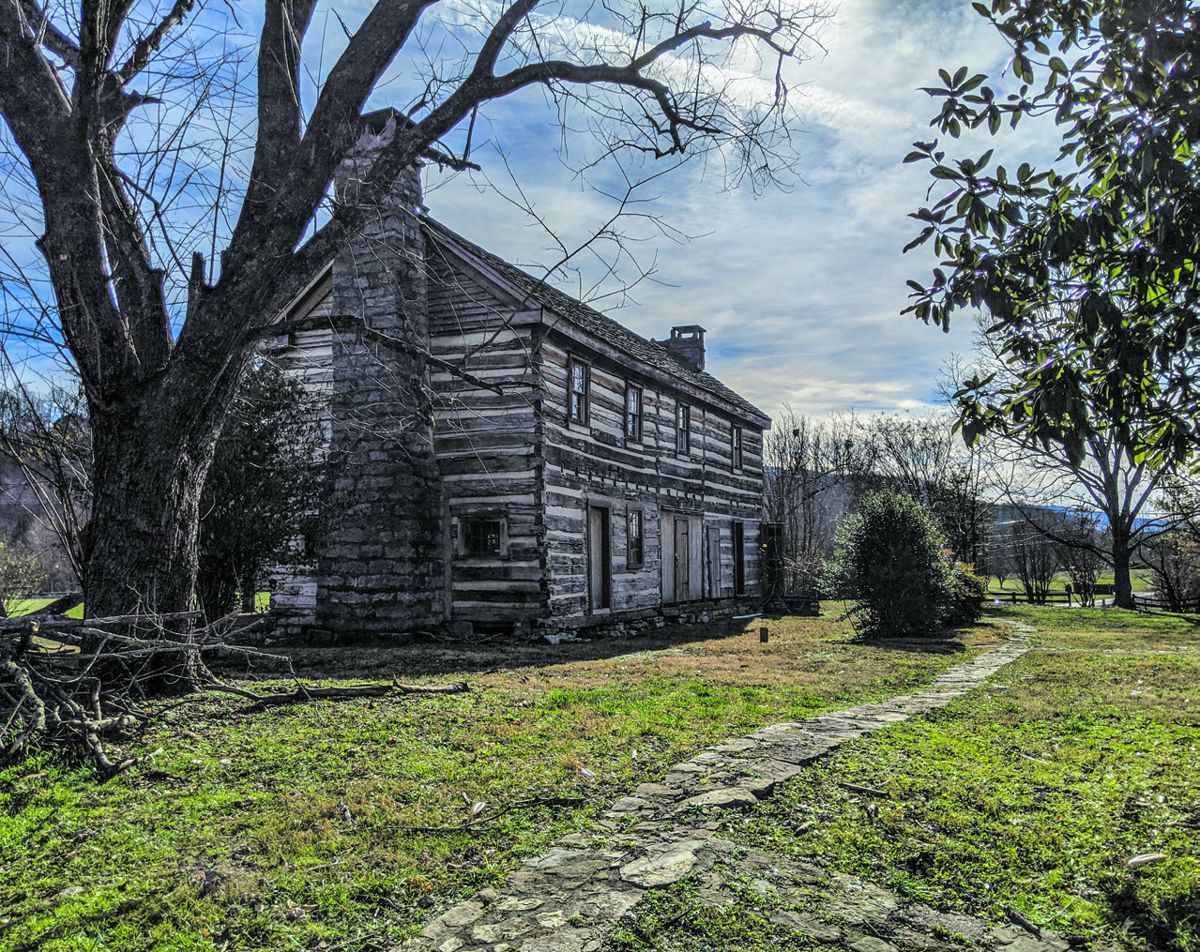 Brown’s Tavern, dating to 1803, has connections to the Cherokee removal known as the Trail of Tears and to the 1863 Battle of Brown’s Ferry.
