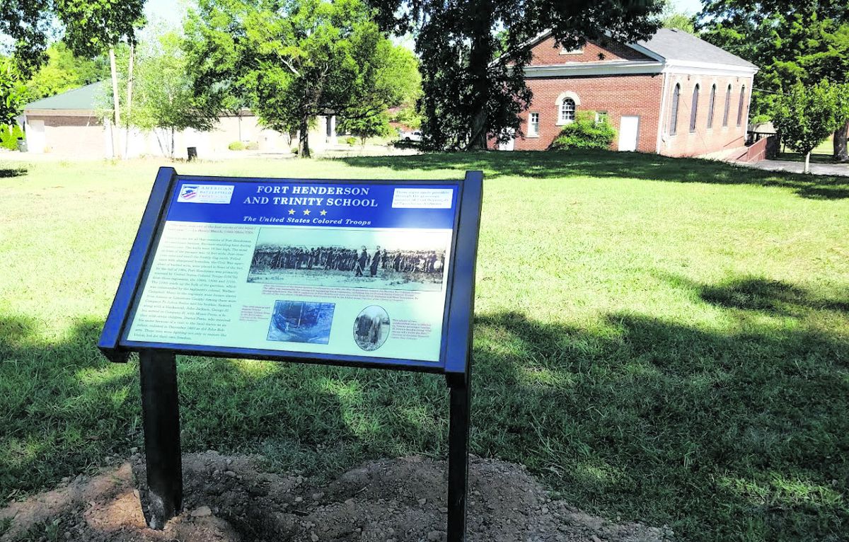 United States Colored Troops who served at Fort Henderson,