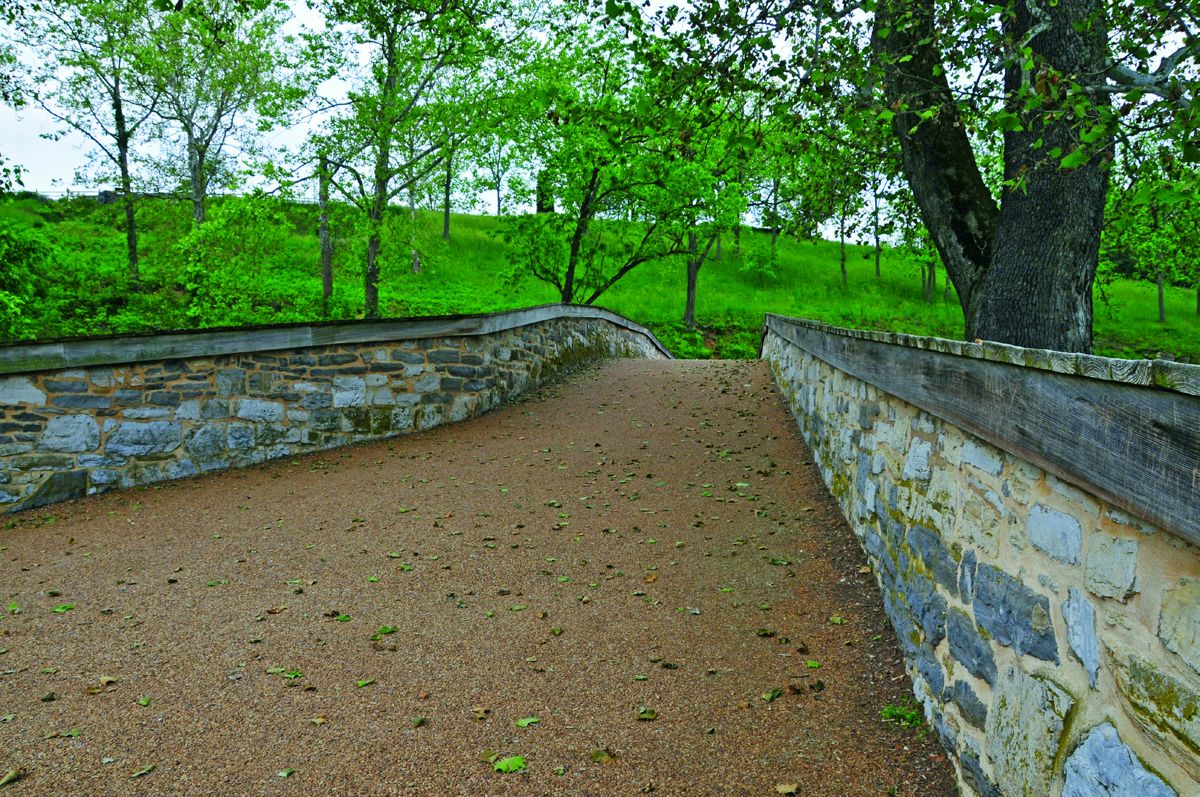The famous bridge, known as Rohrbach’s Bridge before the battle, and Burnside’s Bridge ever since.