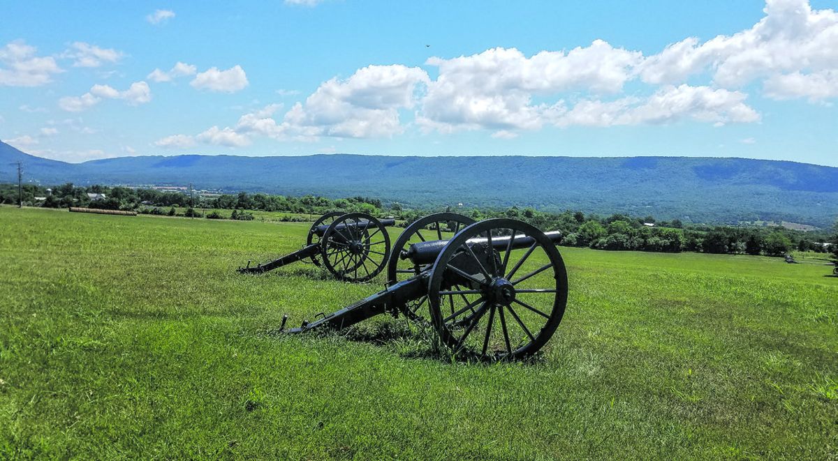 The New Market battlefield on a beautiful summer day.