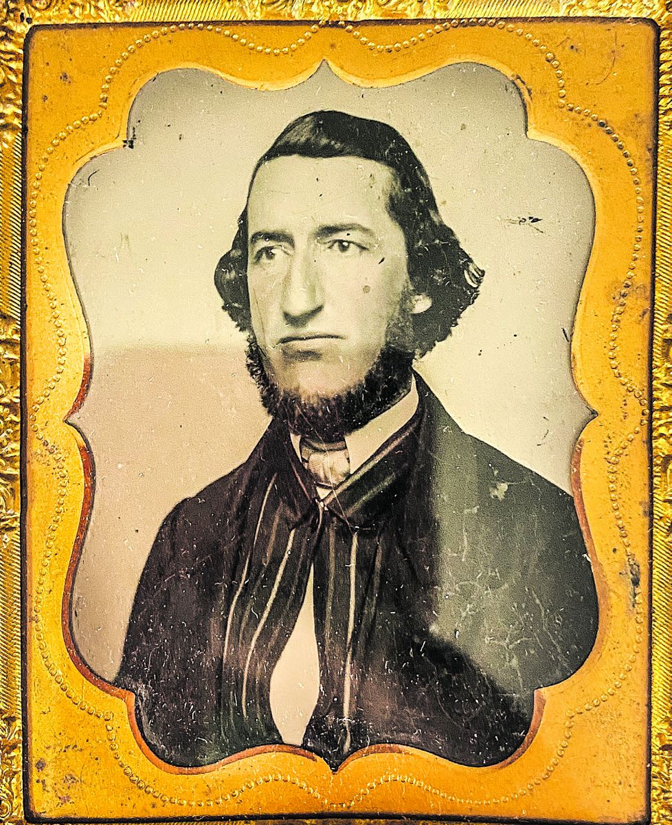 Josiah Lockart Baker, (1827-July 26, 1899), built Osburn in 1846. Courtesy, McCormick CWI.