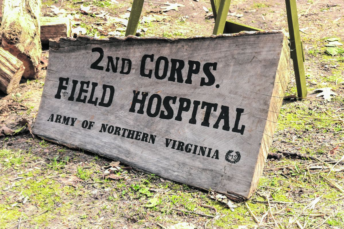 The Second Corps, Army of Northern Virginia, Field Hospital was among 30 field hospitals under the direction of Dr. Hunter McGuire.