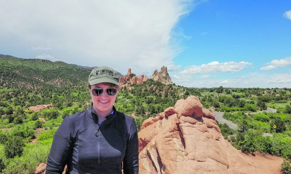 Sarah Kay Bierle visits the Garden of the Gods in Colorado.