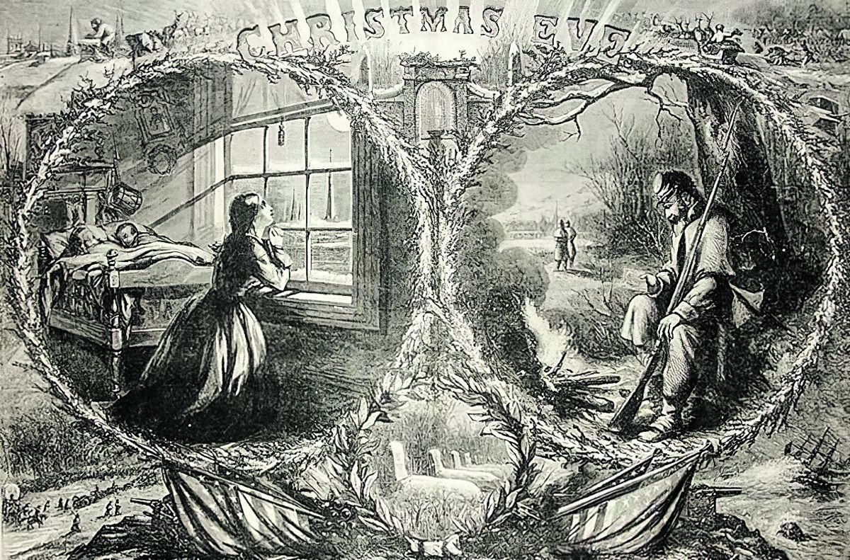 Harper’s Weekly, Jan 3, 1863, Christmas Eve.