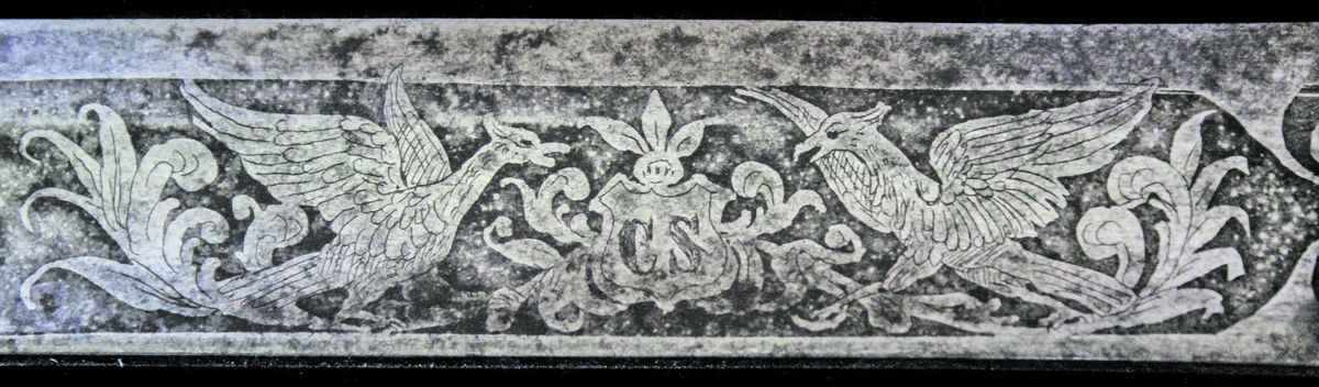 When the Phoenix began to die, it would lay down on the wood and burst into flames, consumed by the fire. Immediately the phoenix would re-emerge, renewed from the purifying ashes, more beautiful and regal than before. This symbolized the death of the United States as founded and the rebirth of the Constitution within the Confederacy, more perfect than the original.