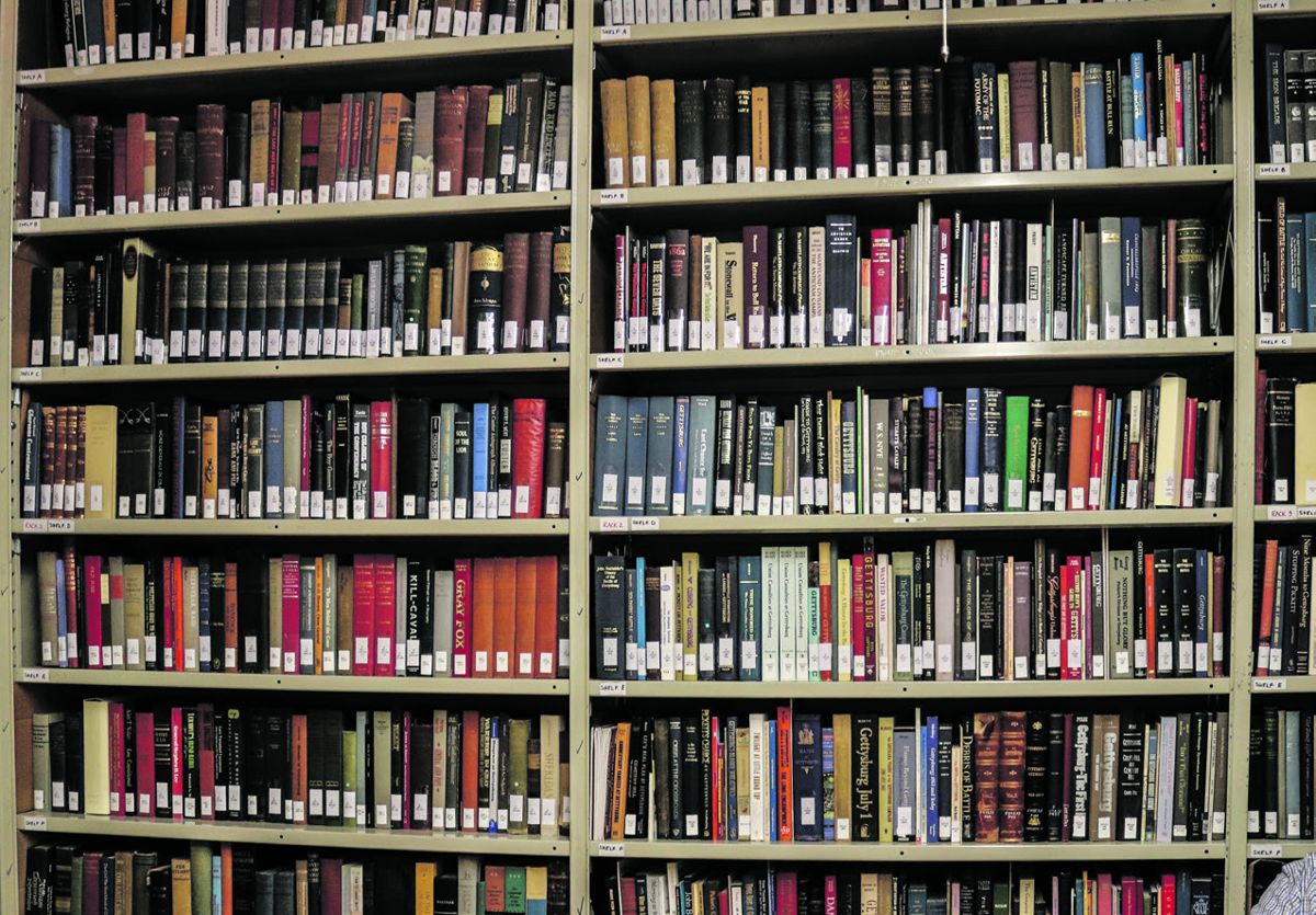 A portion of our library.