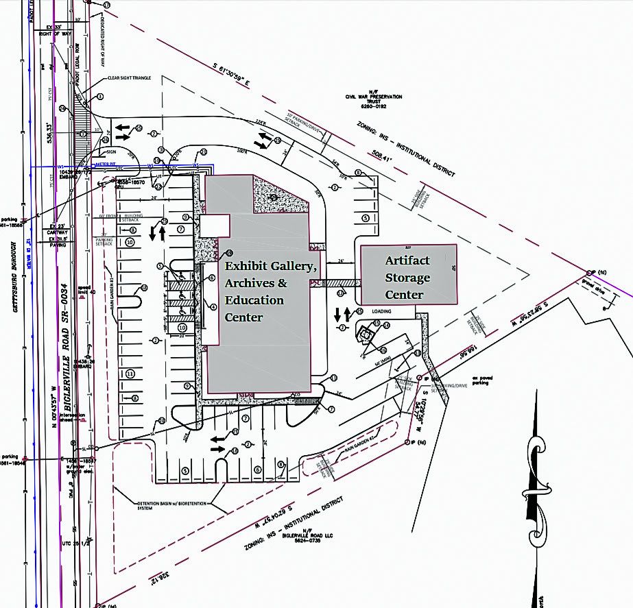New building site plan.