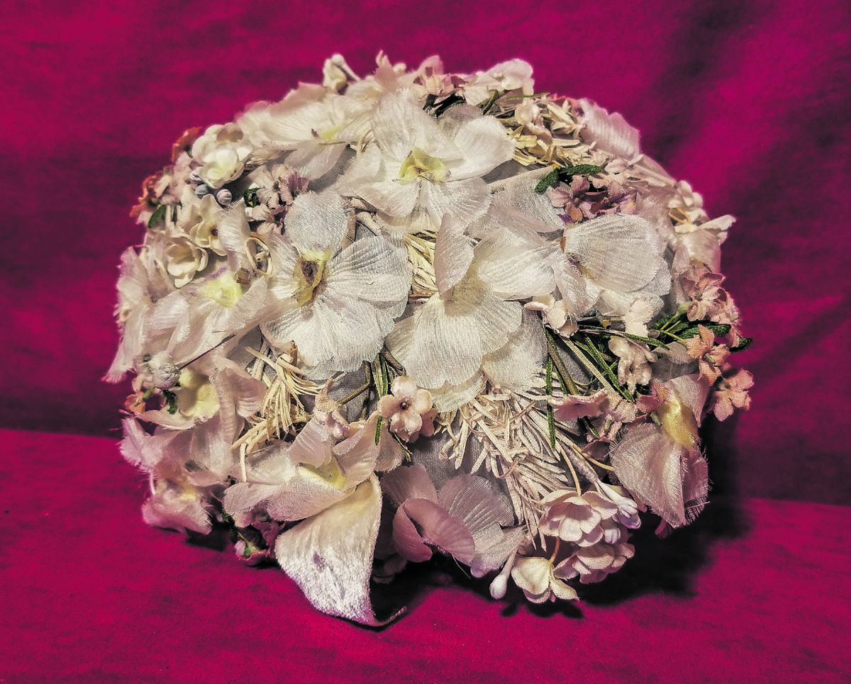 Hat owned and worn by First Lady Mamie Eisenhower.