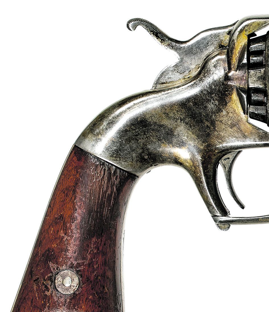 Allen & Wheelock Center Hammer Army Revolvers — lead photograph from the original article