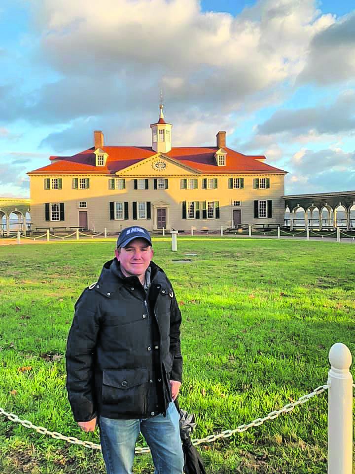 Mark Maloy visited George Washington’s Vernon, on the anniversary Washington’s Washington is buried on the
