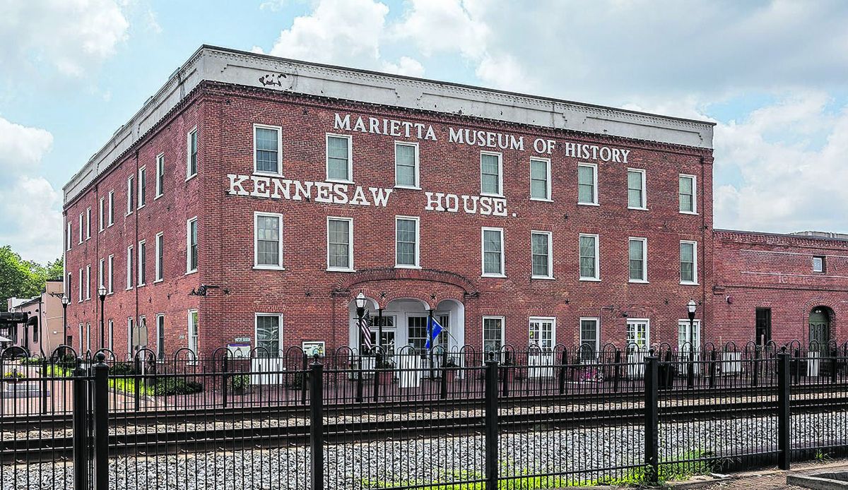Kennesaw House in Marietta. Courtesy of Georgia Civil War Heritage Trails, Inc.