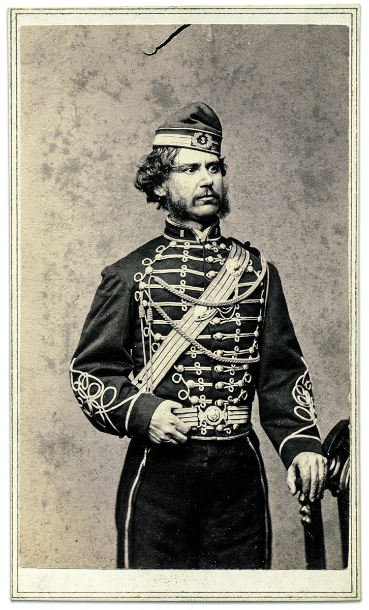 These images are from the collection of John Kuhl, and were published in Military Images magazine. The CDV on the left was a soldier that has a star on his uniform signifying he was on provost duty. Both of these soldiers were in the Third New Jersey Cavalry, and the number 3