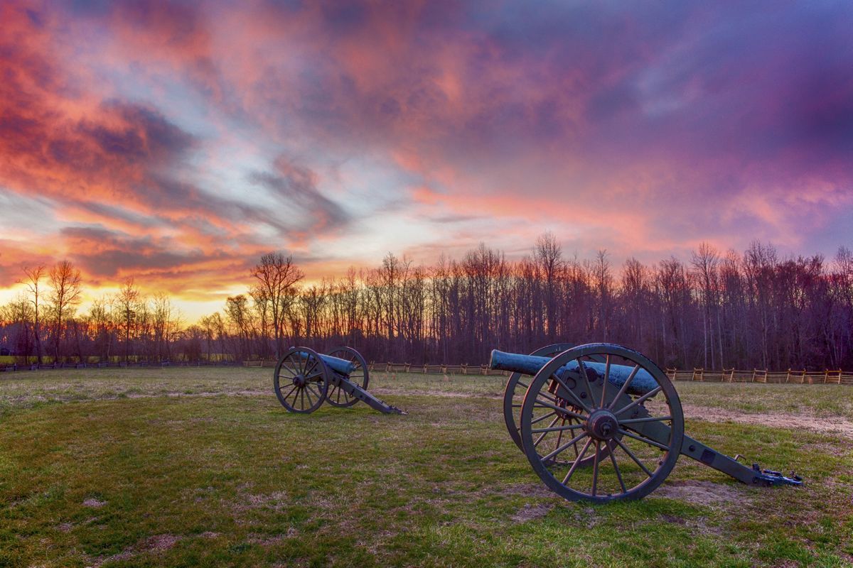 Gaines Mill Battlefield. Buddy Secor.