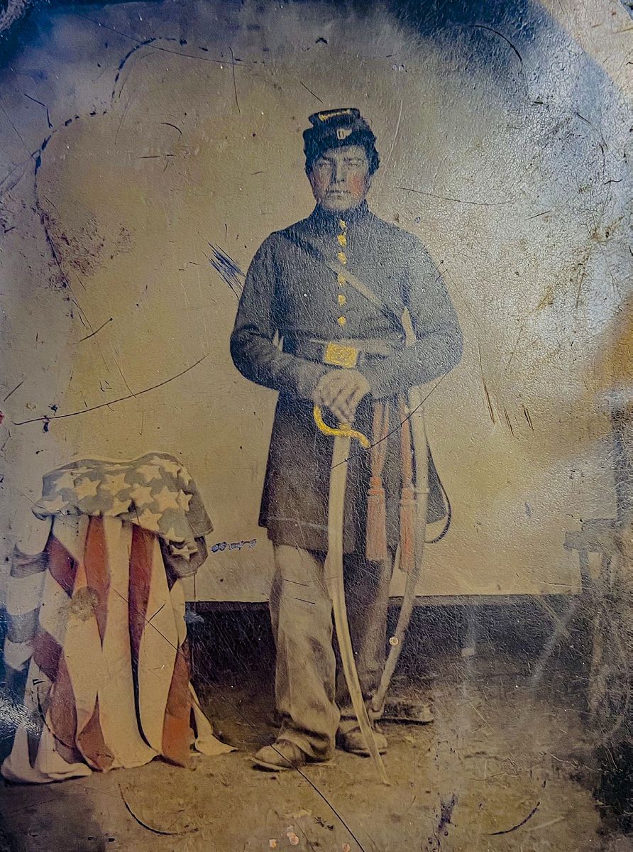 Private Harrison White, 2nd New York Heavy Artillery.