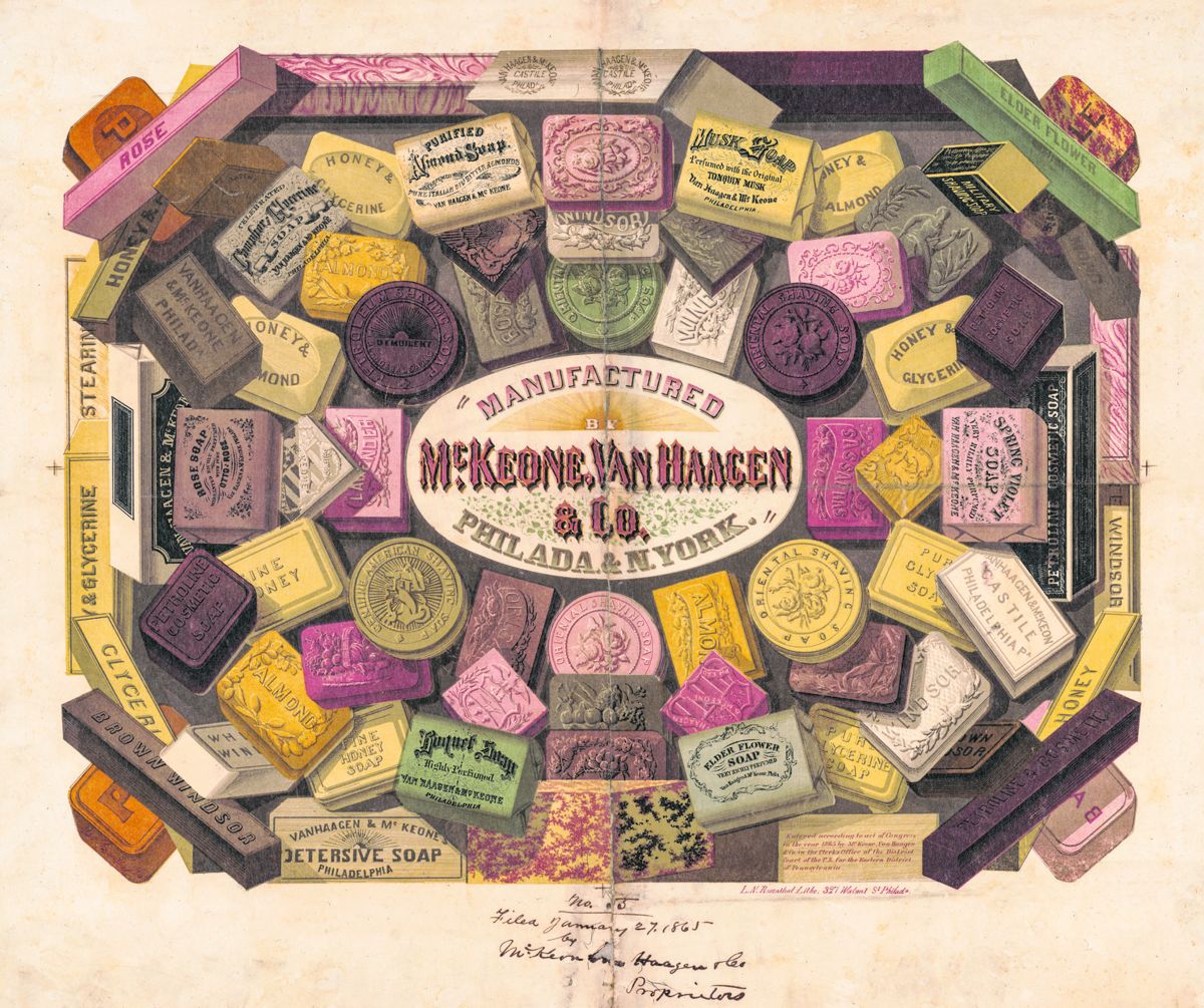 Manufactured by McKeone, Van Haagen & Co., Philada. & N. York. Library of Congress.