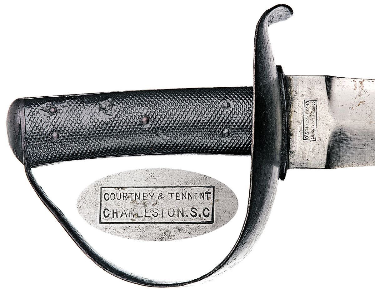 Courtney & Tennent Marked Imported Confederate Naval Cutlasses — photograph 5 from the original article
