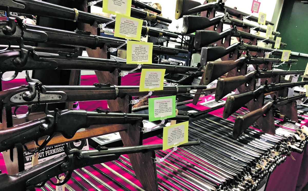 Hundreds of tables were filled with all types of artifacts, weapons, equipment, books, etc. Something for everyone!