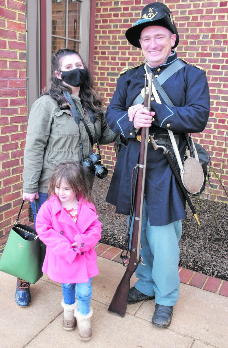 Patrick and Stephanie Neal, and their daughter, participated with the 3rd U.S. in this year’s MTA event.