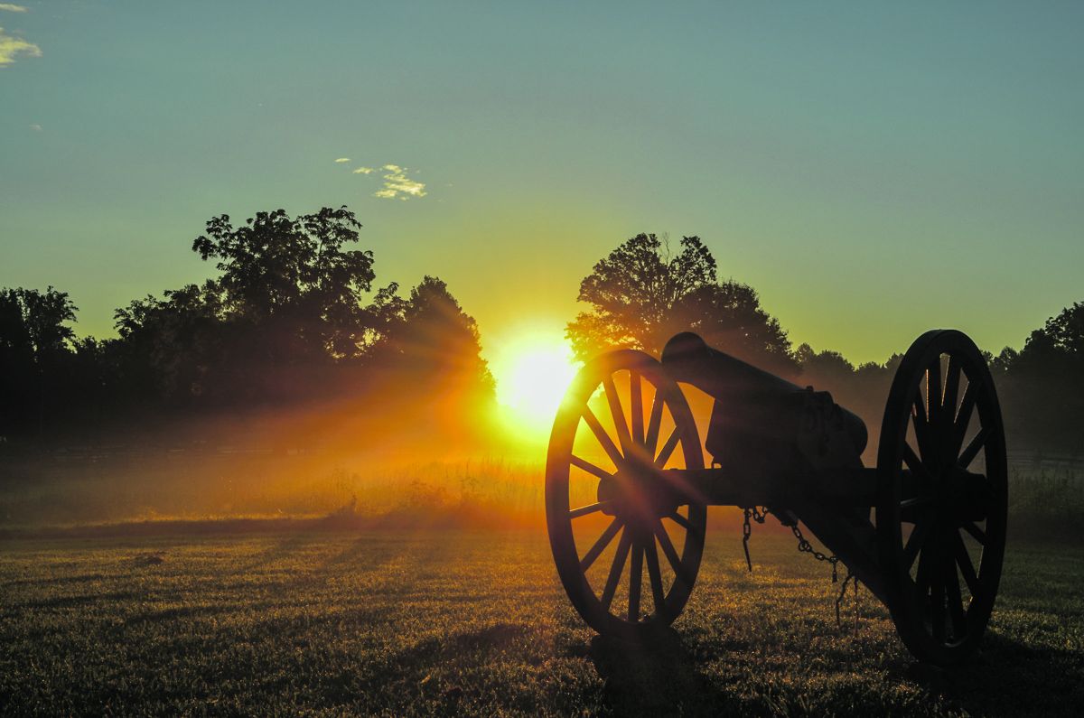 Gaines’ Mill battlefield. Photo by Matthew Huntley.