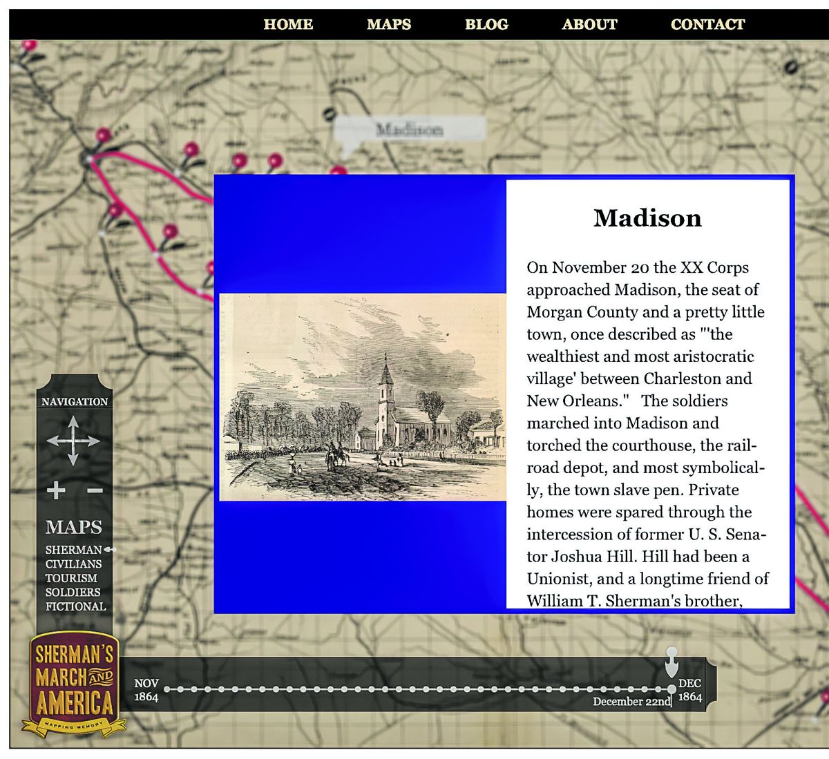 Sherman’s March and America: Mapping Memory — photograph 2 from the original article