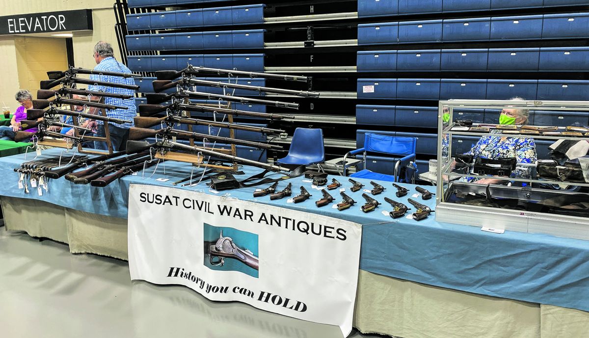 George and Paula Susat were two of many dealers who traveled to the show.