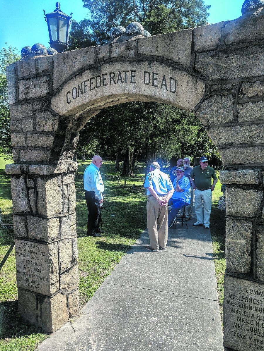 Patrick Cleburne Cemetery in Jonesboro. Photo by Gould Hagler.