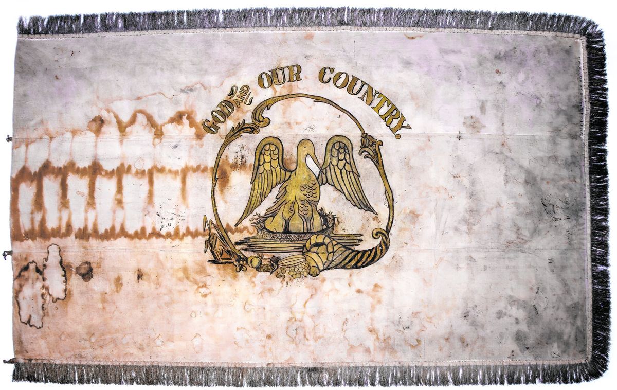 The banner’s obverse in its full glory