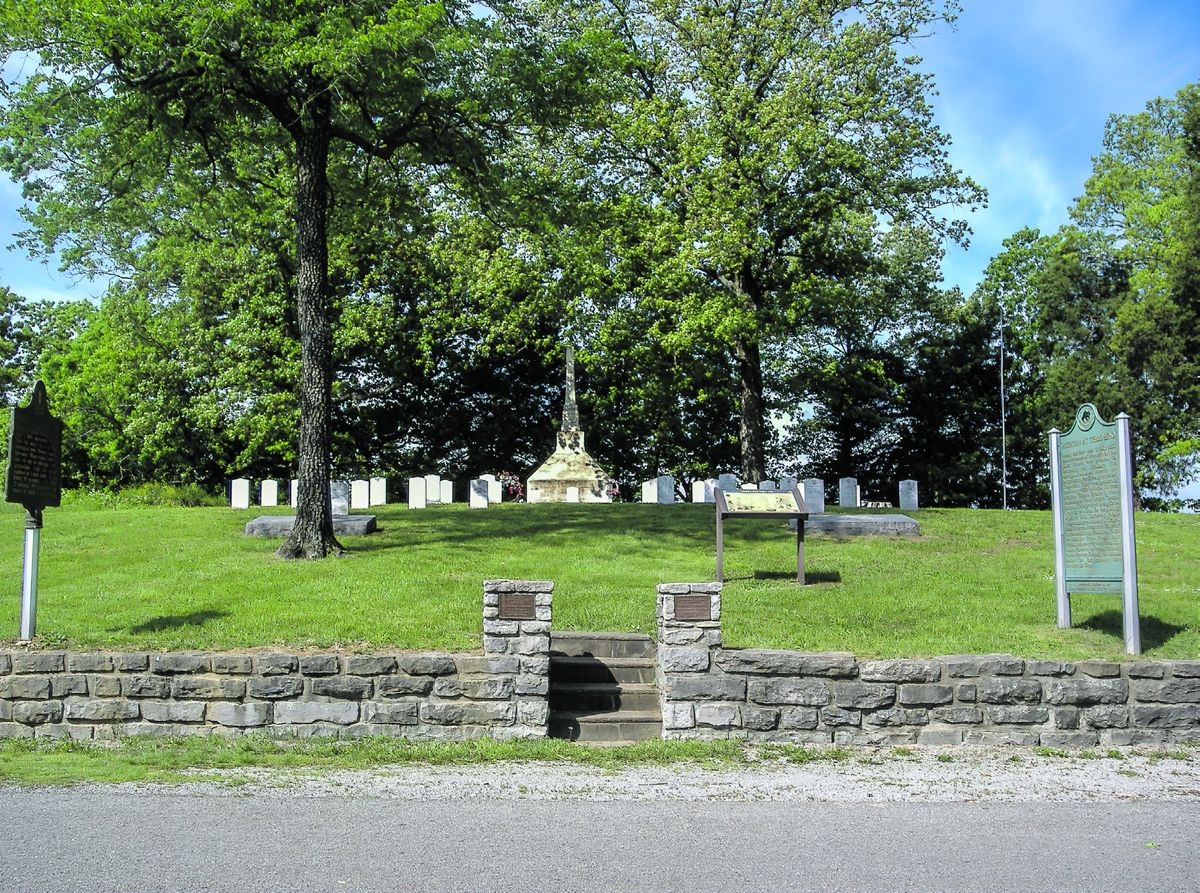 Battle of Tebb’s Bend Monument in Taylor County, Ky.