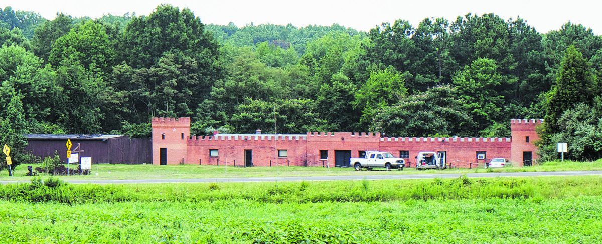 “The Castle” before it was removed. Removal allowed the preserved land at Chancellorsville battlefield to return to more of its 1863 appearance. (CVBT Archives)