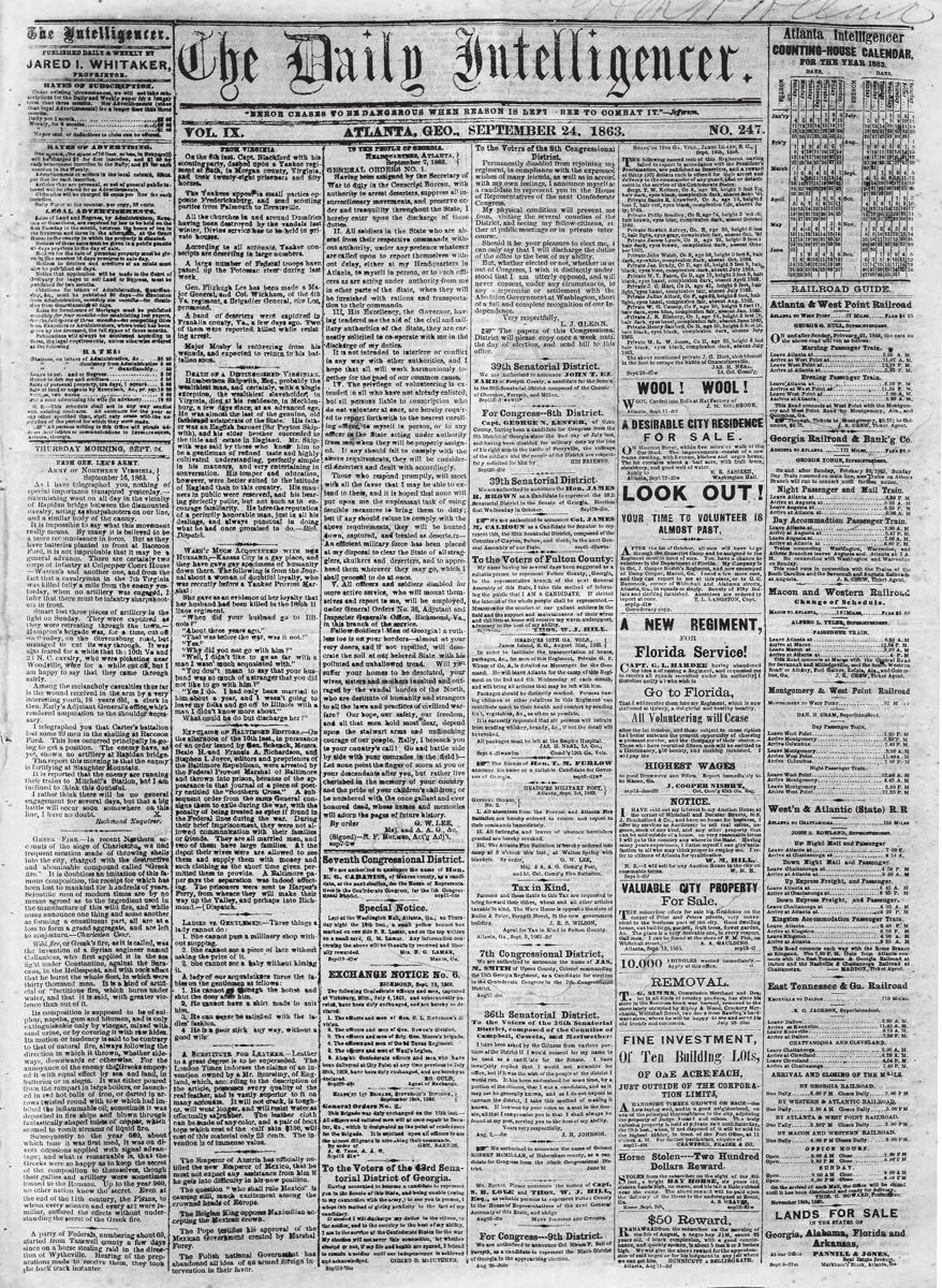 Atlanta’s Wartime Newspapers — photograph 6 from the original article