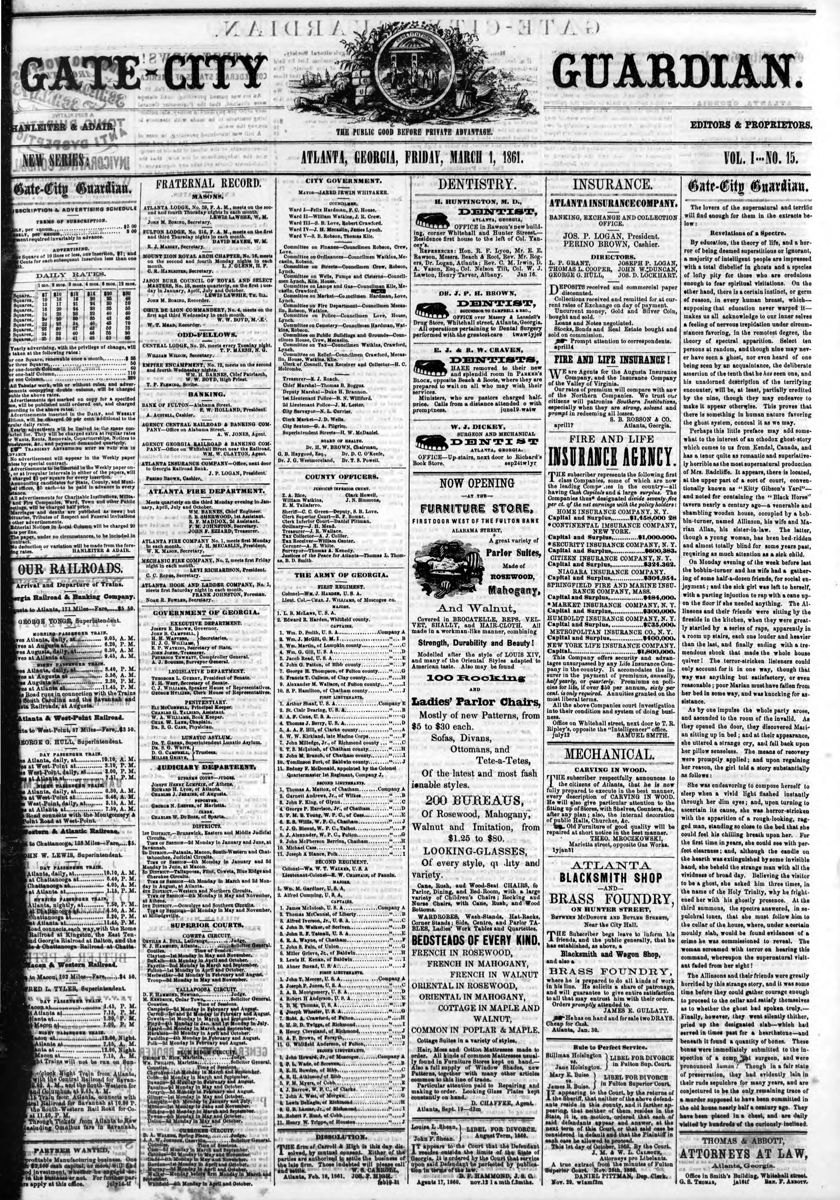 Atlanta’s Wartime Newspapers — photograph 7 from the original article