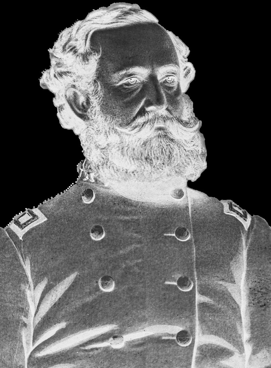 Sherman, Wade Hampton and the Hanged Man — lead photograph from the original article