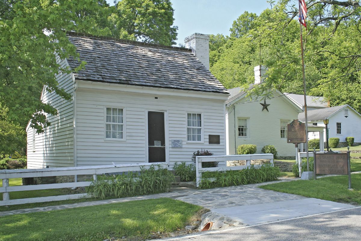 Birthplace of Ulysses Grant, Point Pleasant, Ohio, May 19, 2007. (Photo by Greg Hume)