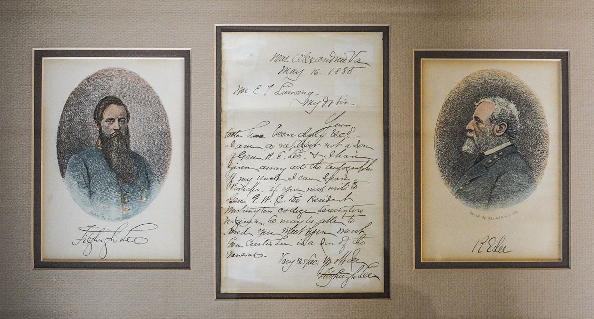 Fitz Lee had no more of his uncle’s autographs.