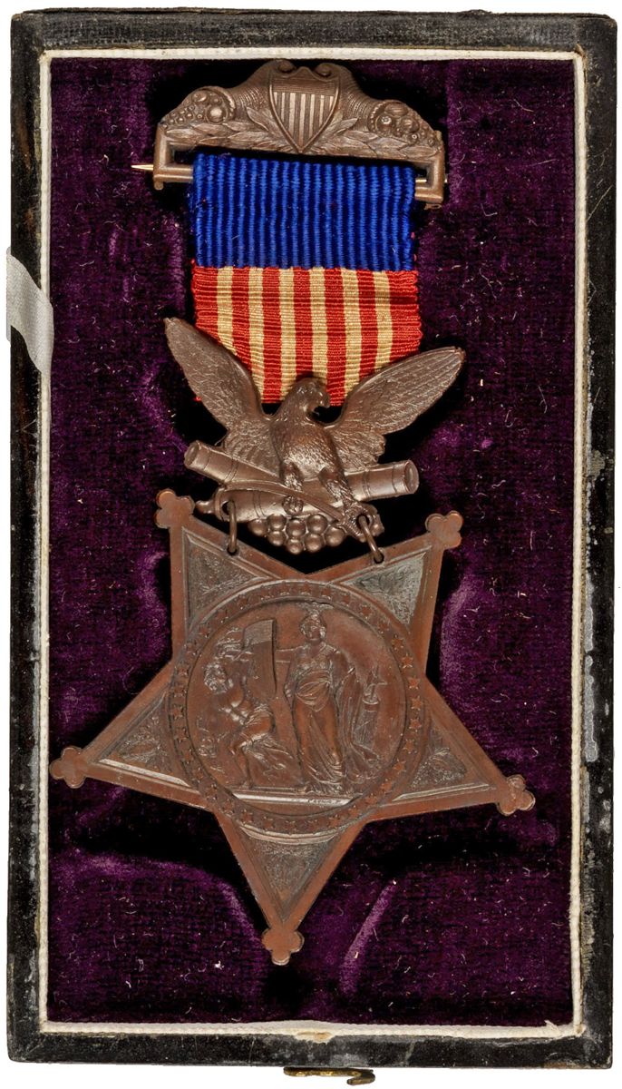 Civil War Medal of Honor. McCarren was awarded the Medal of Honor for action at Gettysburg, Penn., on July 3, 1863. His citation reads “Capture of flag.”