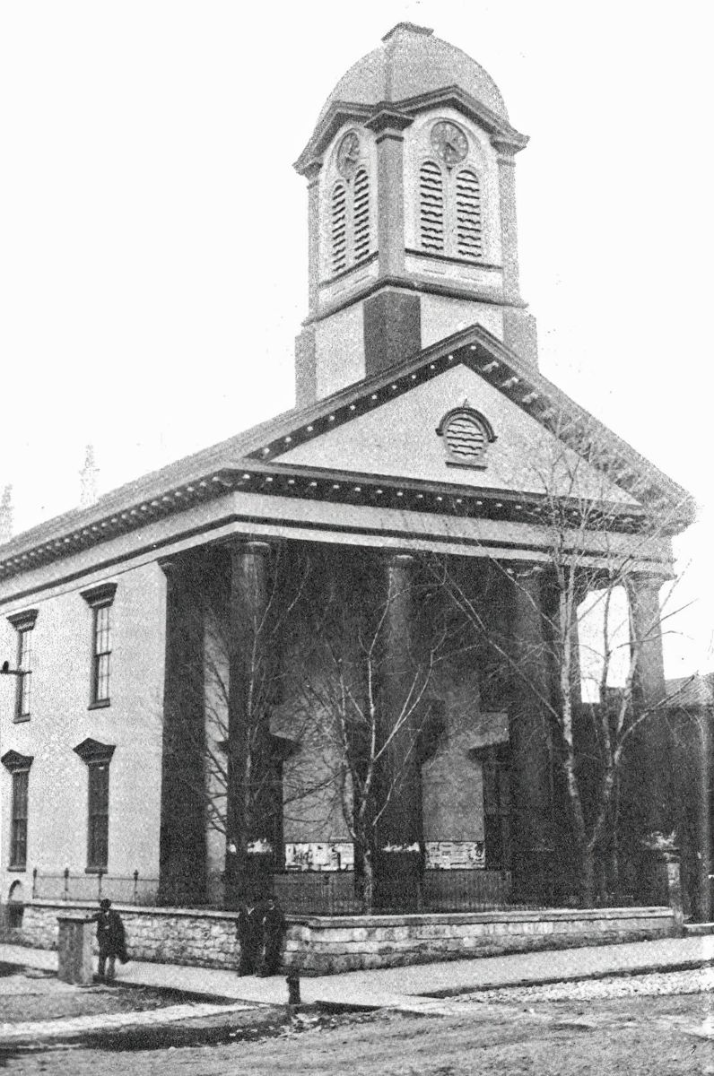 The Court-House, Charles-Town, Va., Where John Brown and His Associates Were Tried and Sentenced.