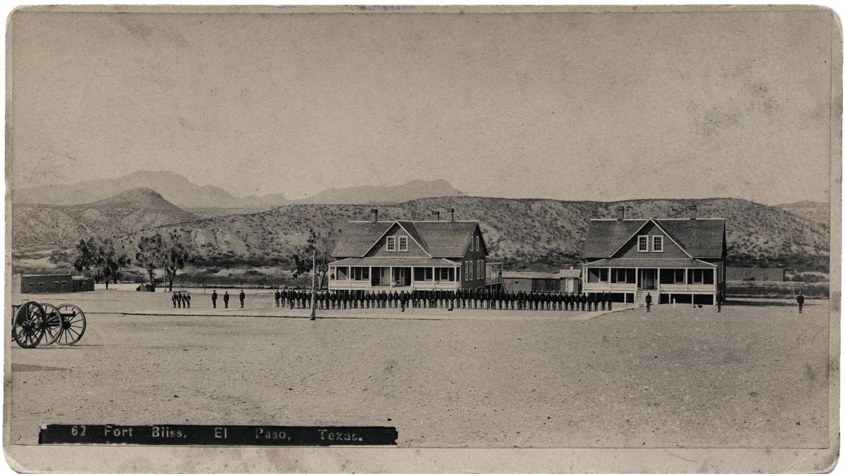 Fort Bliss, El Paso, Texas. Courtesy DeGolyer Library, Southern Methodist University.