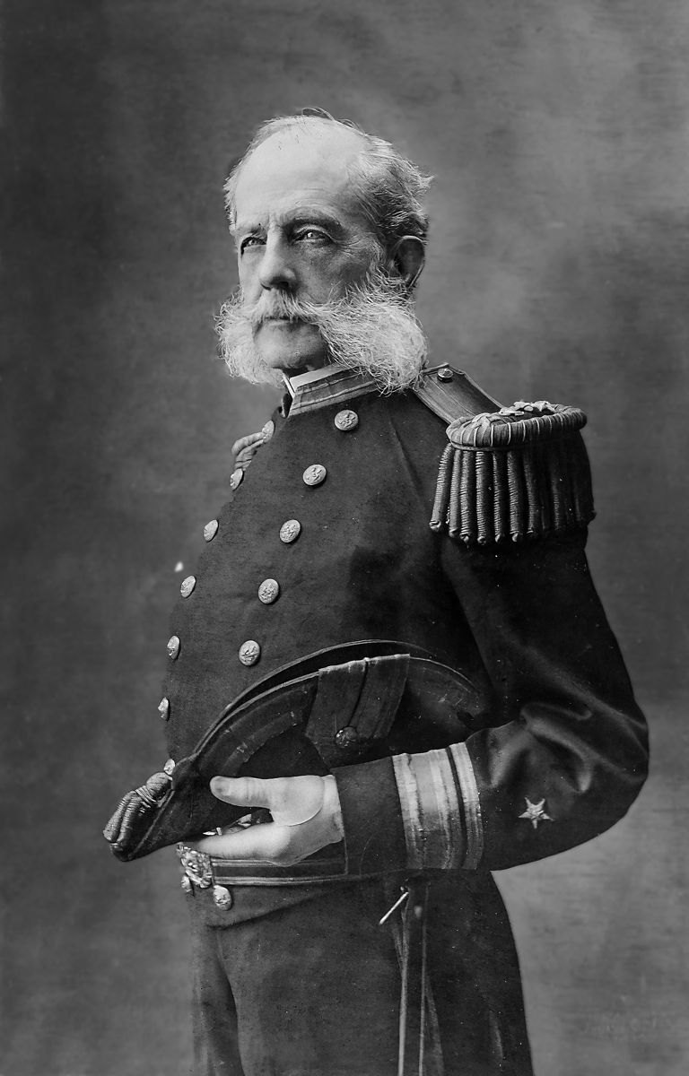 Stephen B. Luce, Rear Admiral, 1888.