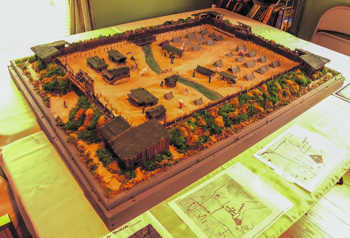 Diorama of the Florence Stockade on exhibit at the War Between the States Museum at 107 S. Guerry Street in Florence, South Carolina. All photos by Bob Ruegsegger.