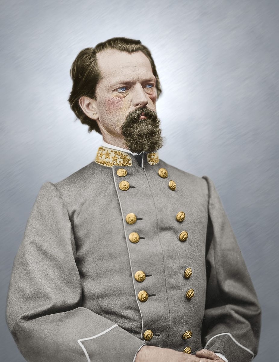 General John B. Gordon, C.S.A. Colorization © 2015 civilwarincolor.com, courtesy civilwarincolor.com/cwn (National Archives) Lt.