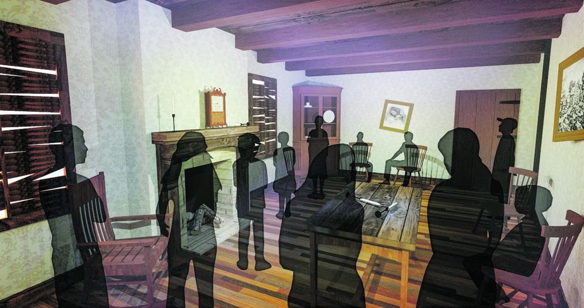 Caught in the Crossfire - the core exhibit in Gettysburg Beyond the Battle.