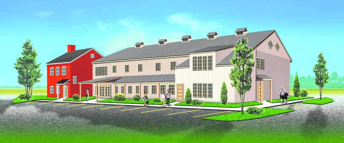 The Society’s new History Center, under construction just north of Gettysburg.