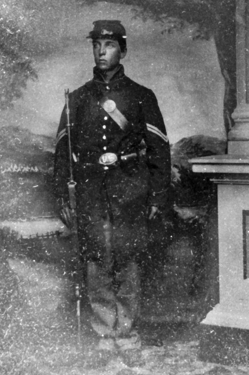 Corporal Charles Hunter.