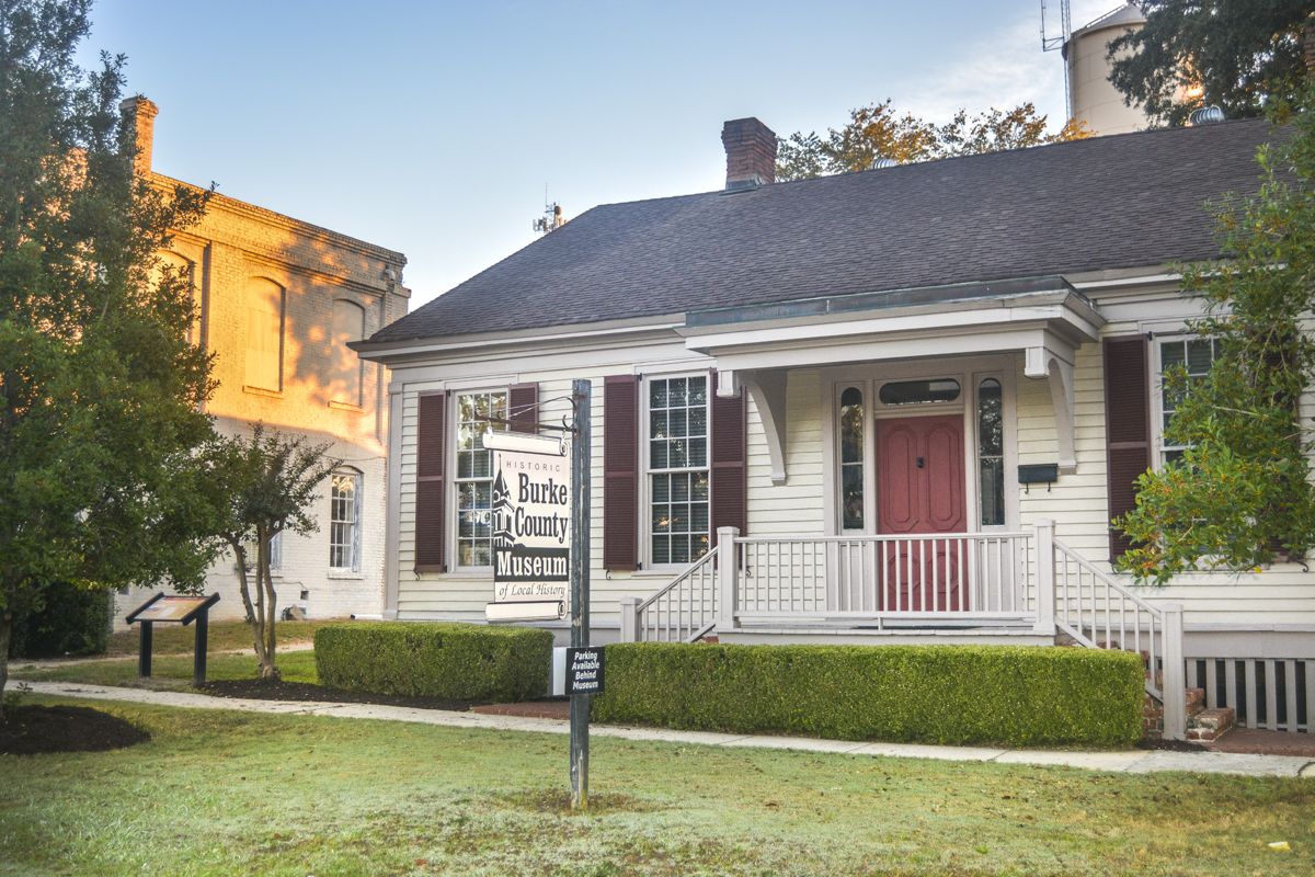 The marker in Waynesboro is located at the J. D. Roberts House, a witness to the 1864 fighting.
